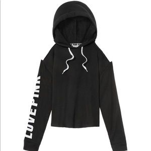 NWT⭐️PINK Victoria Secret cold shoulder pullover